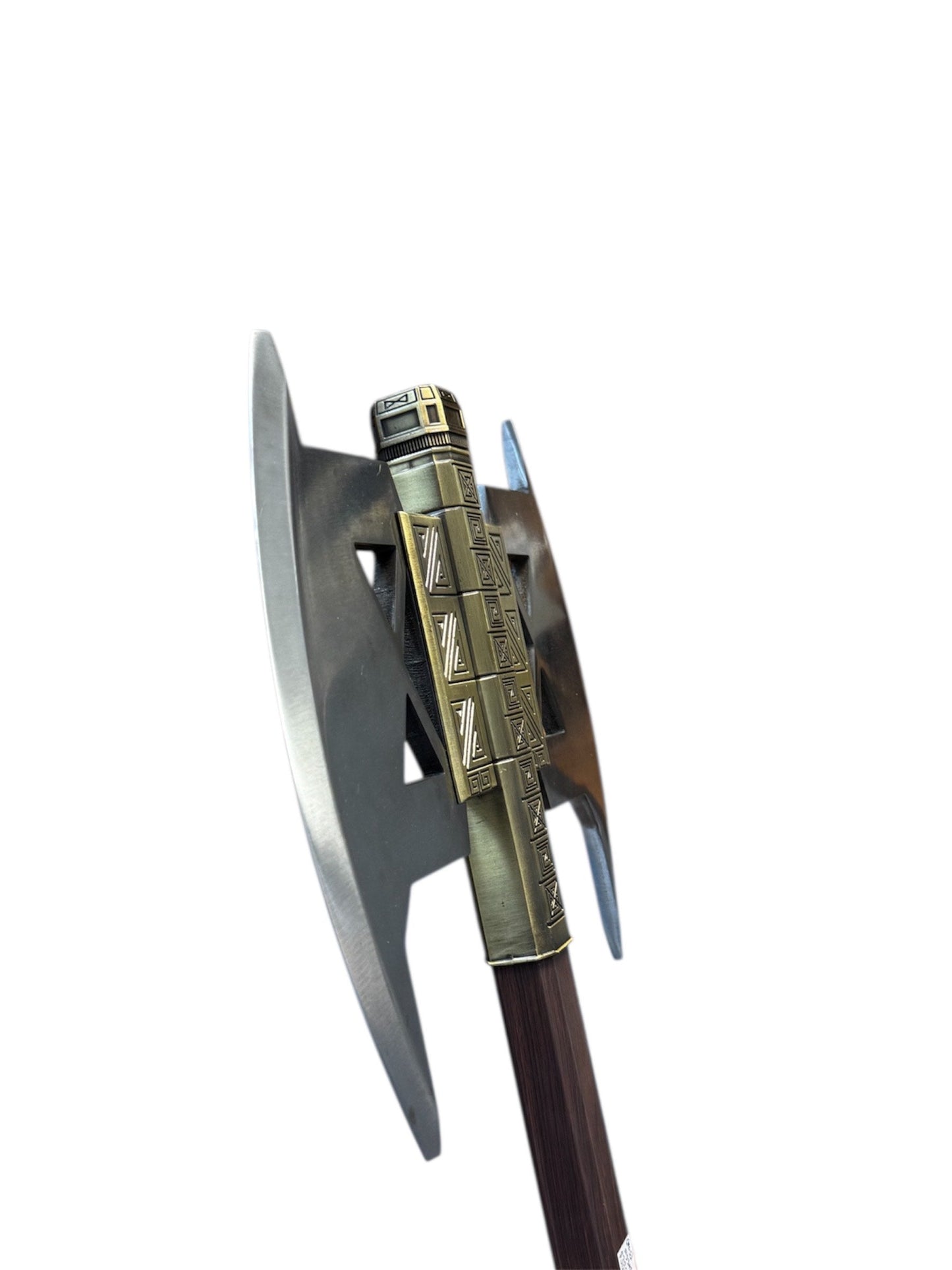 LOTR Gimli's Axe Replica - Genuine Wood Shaft - Stainless Steel Blade - Wooden Wall Plaque