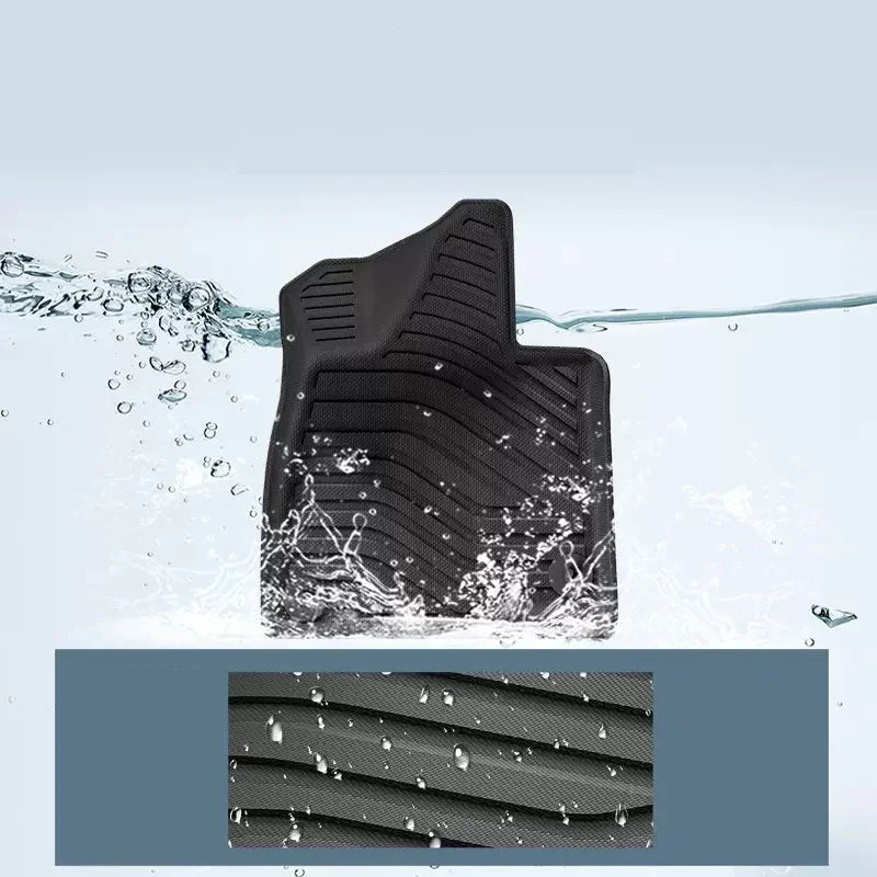 TPE All-Weather Floor Mats and Trunk Mat for ZEEKR 7GT