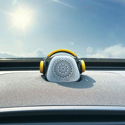 Headphone-shaped Center Speaker Decor