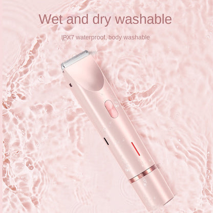 Double headed electric Shaver