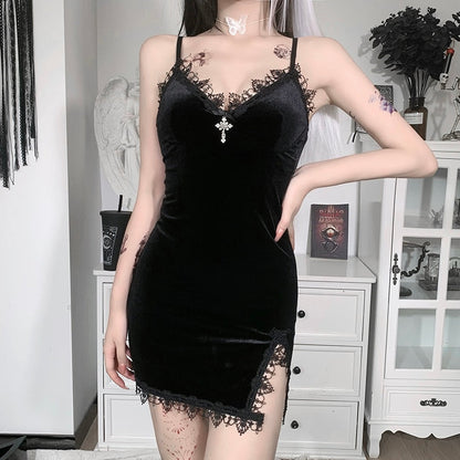 Vintage Sexy Spaghetti Strap Dress