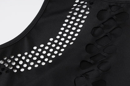 Hollow Out Bandage Sexy Crop Top!