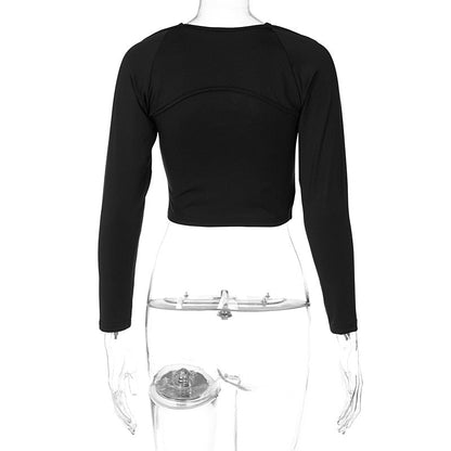 Hollow Out Bandage Sexy Crop Top!