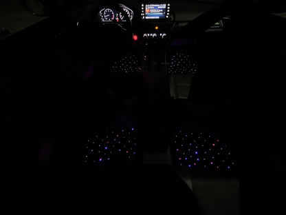 Starlight Fiber Optic Car Floor Mats