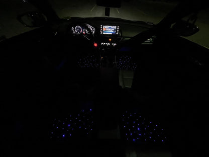 Starlight Fiber Optic Car Floor Mats
