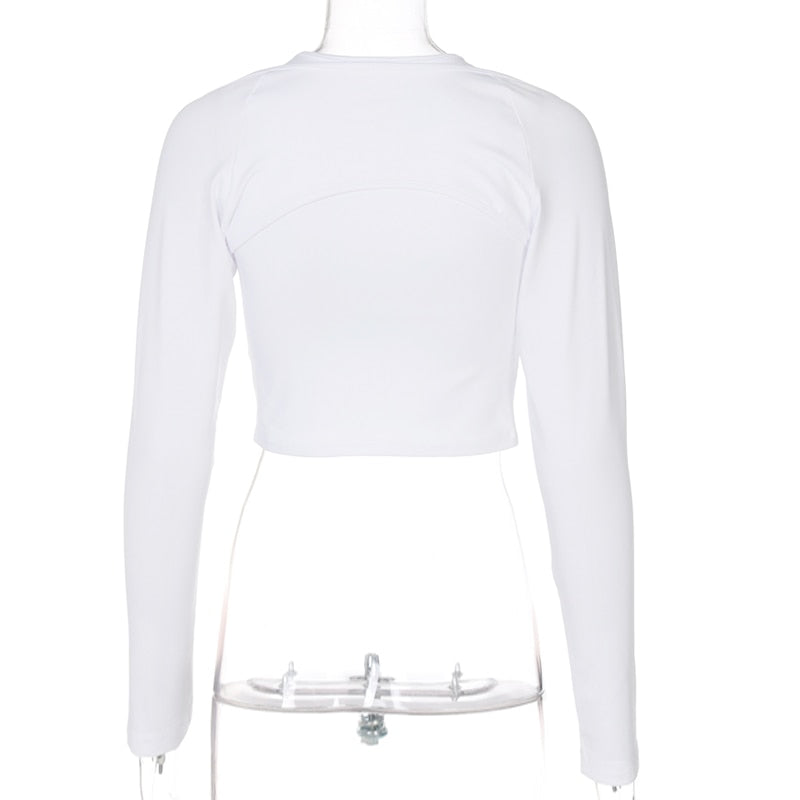 Hollow Out Bandage Sexy Crop Top!