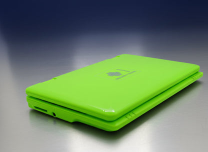 7" Inch Portable Kids Laptop Computer Powered by Linux-Android 12 Operating System- Green