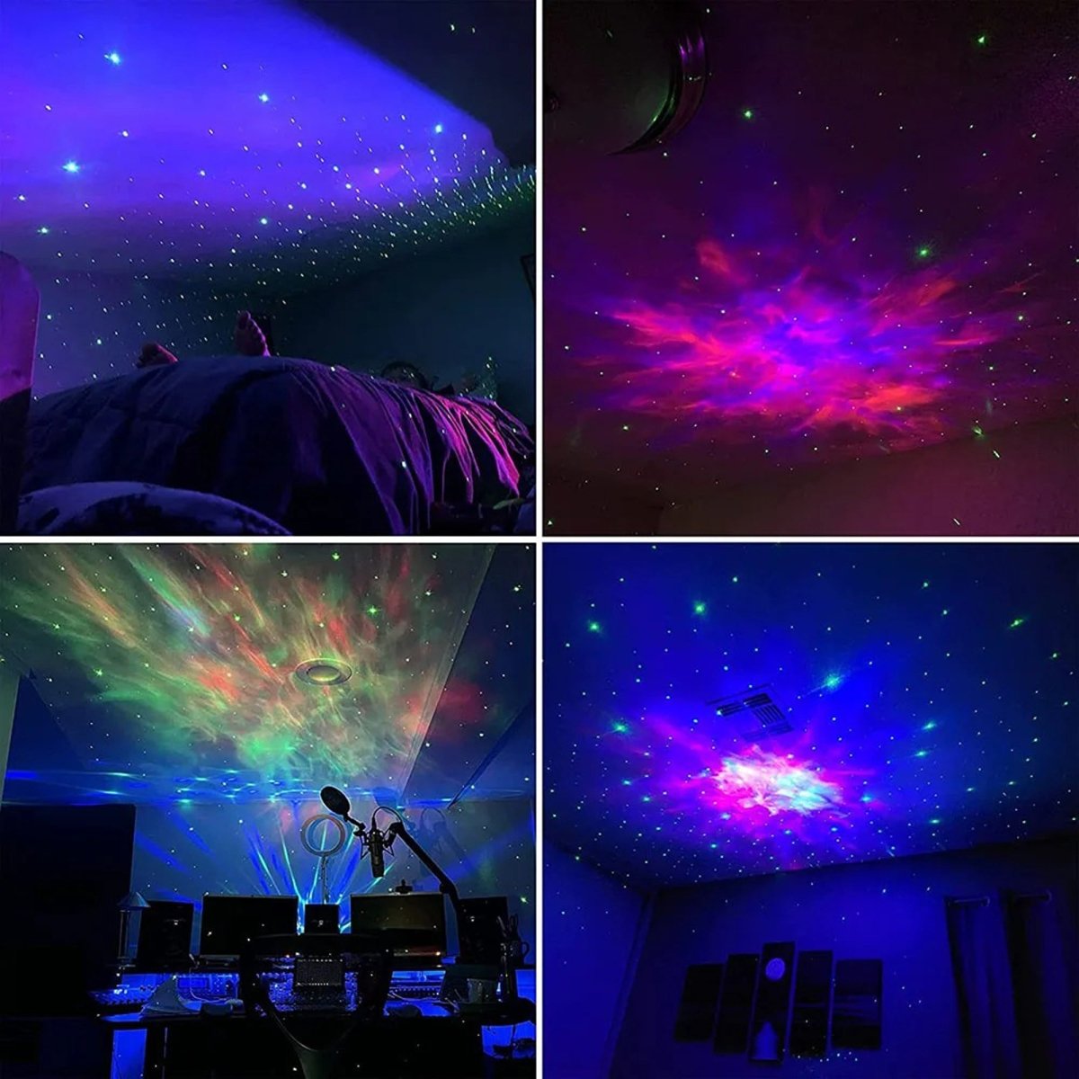 Astronaut Galaxy Projector Starry Night Light With Remote Control