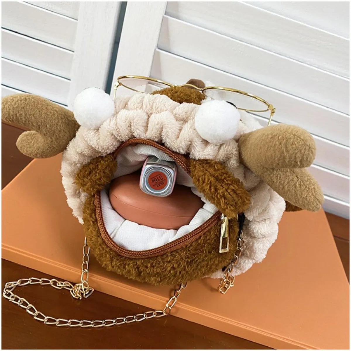 Corgi Kawaii Plush Backpack