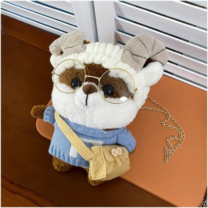 Corgi Kawaii Plush Backpack