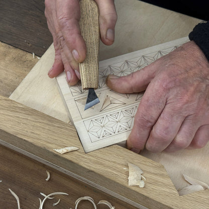 Linden Wood Carving Board with Pre-Drawn Pattern