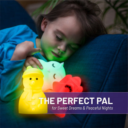 LumiPets Stanley the Snowman LED Night Light