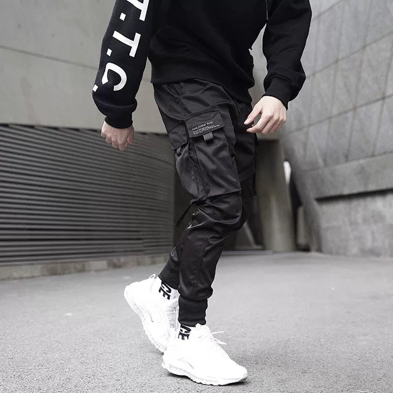 Matte Black Joggers